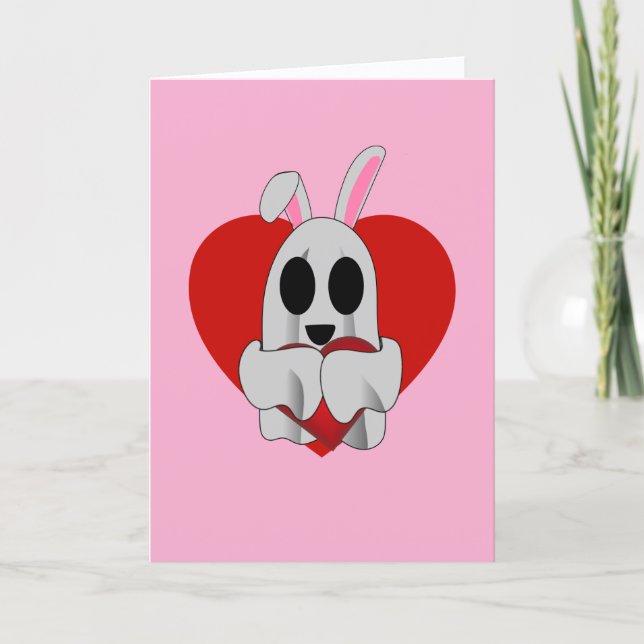 Tarjeta Cada conejo necesita un Boo (Anverso)