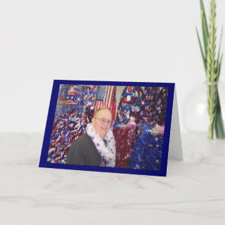 Tarjeta Cada uno amigo es Gordon el americano