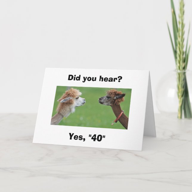 TARJETA "CADA UNO SABE" QUE ESTÁS TOMANDO "40" (Anverso)