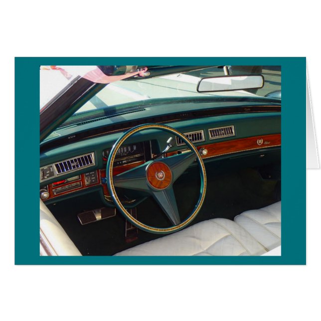 Tarjeta Cadillac Eldorado 1976 (Anverso (Horizontal))