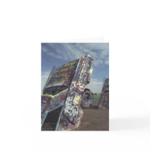 Tarjeta Cadillac Ranch