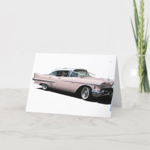 Tarjeta Cadillac rosa