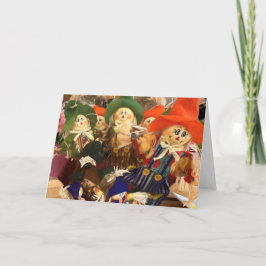 Tarjeta Caer espantapájaros