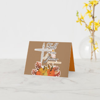 Tarjeta Caer por Jesús nunca se va 1