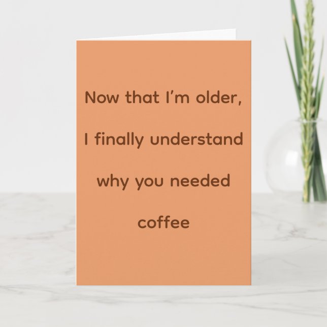 Tarjeta Café (Anverso)