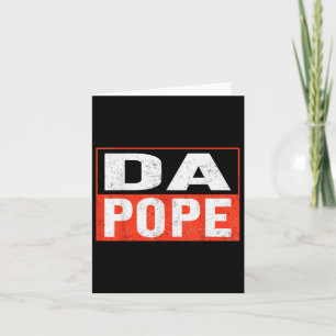 Tarjeta Café Bobby Chicago Shirt - Divertido Da Pope Catól
