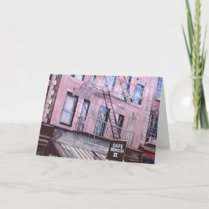 Tarjeta Cafe Borgia Greeting Card