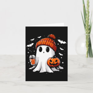 Tarjeta Café dulce para beber fantasma Halloween café fant