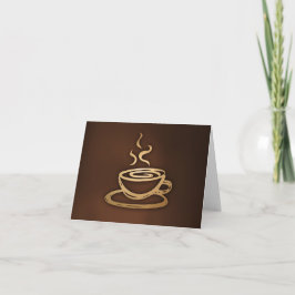 Tarjeta Café En Mi Copa