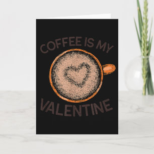 Tarjeta Café Hippie Arrugado Es Mi San Valentín Divertido 