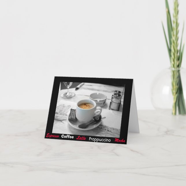 Tarjeta … Café Mmm (Anverso)