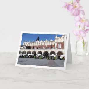 Tarjeta Café Noworolski, Cloth Hall, Cracovia, Menor Polon