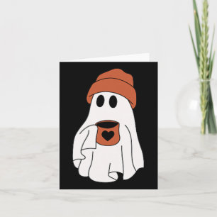 Tarjeta Café para beber fantasma Funny Cofón de disfraces 