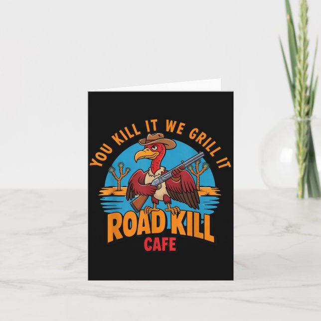 Tarjeta Café Road Kill Asamos (Anverso)