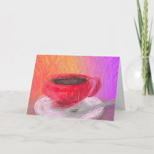 Tarjeta Café y espíritu