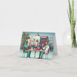 Tarjeta Cafetería de ritmo acelerado