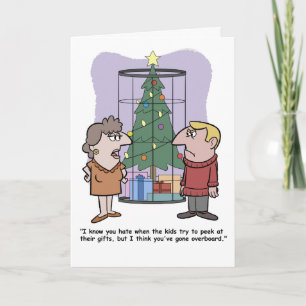 Tarjeta Cage de árbol de Navidad