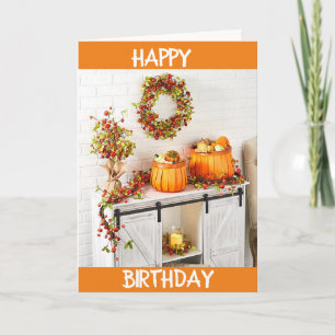 TARJETA **CAÍDA** CUMPLEAÑOS PARA MI **TARJETA ESPECIAL DE