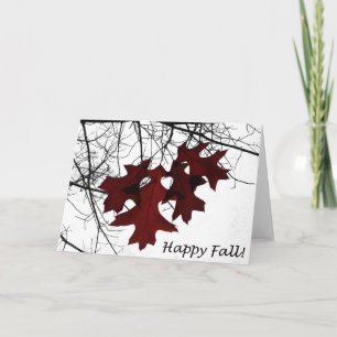 Tarjeta ¡Caída feliz!