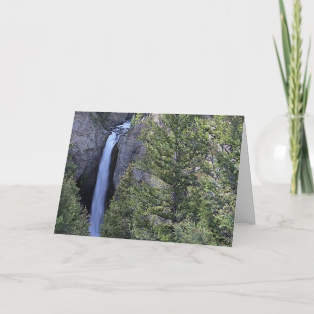 Tarjeta Caídas de la torre, parque nacional de (Anverso)