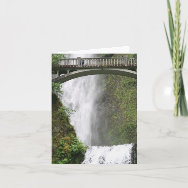 Tarjeta Caídas de Mulnomah (Anverso)