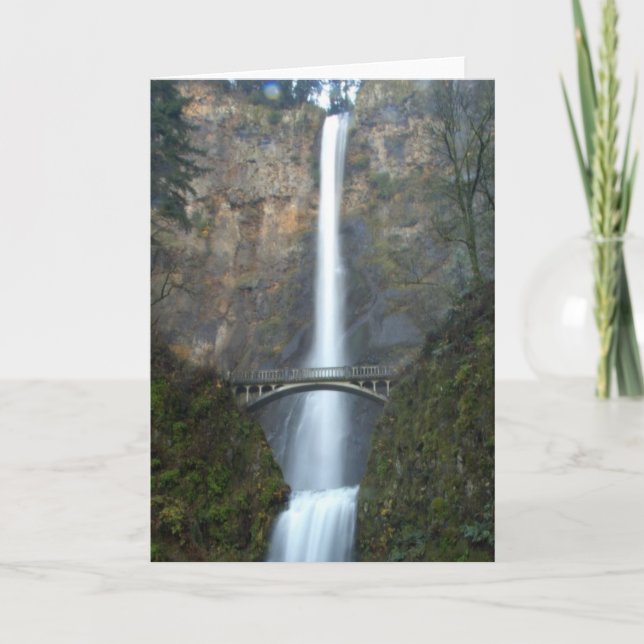 Tarjeta Caídas de Multnomah (Anverso)