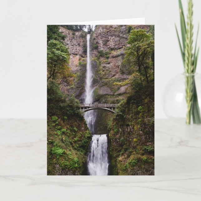 Tarjeta Caídas de Multnomah (Anverso)