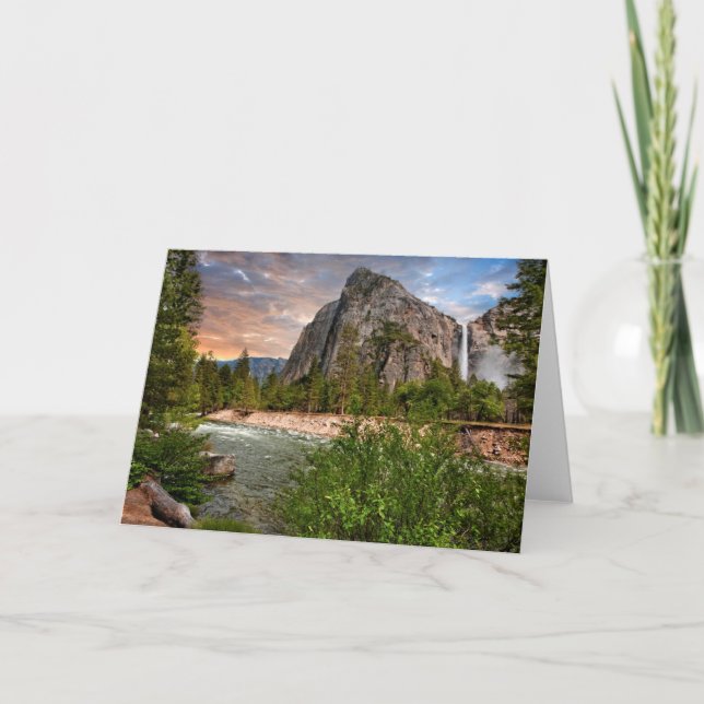 Tarjeta Caídas nupciales del velo (Anverso)