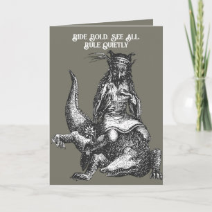 Tarjeta Caimán Rey de las Sombras