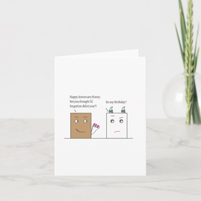 Tarjeta Caja: Aniversario/Cumpleaños (Anverso)