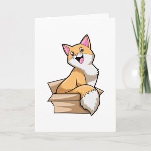 Tarjeta Caja de gatos