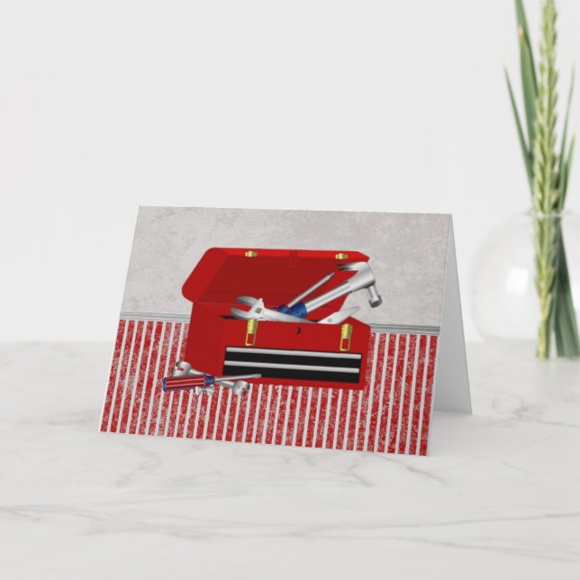 Tarjeta Caja de herramientas de papá (Anverso)