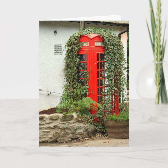 Tarjeta Caja de teléfonos rojos (Anverso)