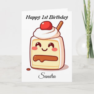 Tarjeta Cake Happy Birday