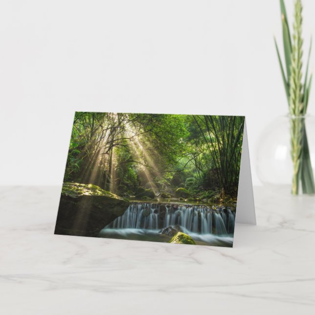 Tarjeta Cala atractiva de Longquan (Anverso)