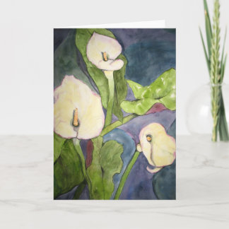 Tarjeta Cala Lillies