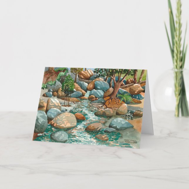 Tarjeta Cala sombría, ciudad CA de Nevada (Anverso)