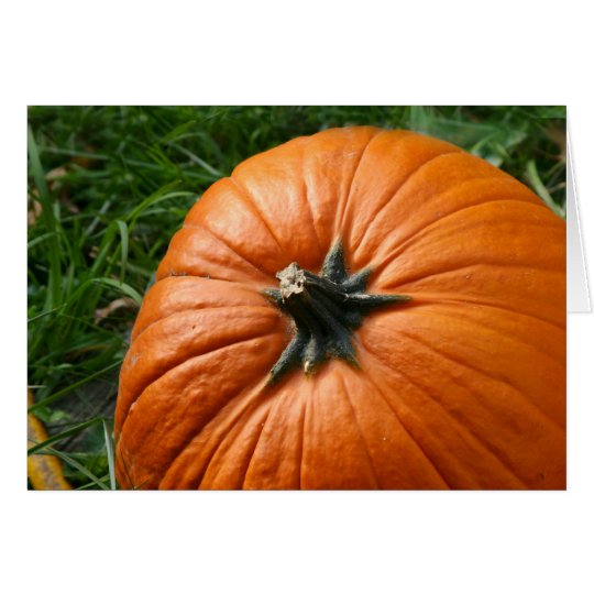 Tarjeta Calabaza