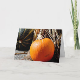 Tarjeta Calabaza