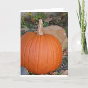Tarjeta Calabaza