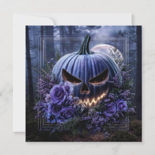 Tarjeta Calabaza brillante