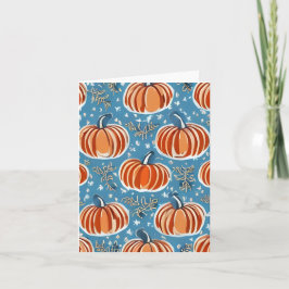 Tarjeta Calabaza de invierno