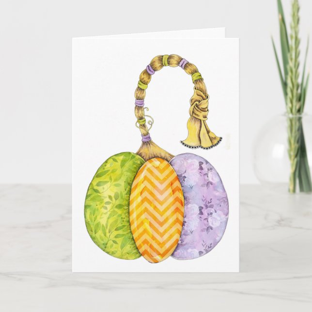 Tarjeta Calabaza de tela (Anverso)