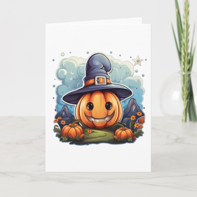 Tarjeta Calabaza del asistente (Anverso)