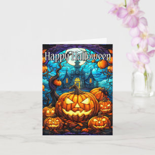 Tarjeta Calabaza Nefarie GIGHT Happy Halloween