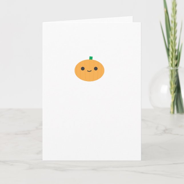 Tarjeta Calabaza pequeña (Anverso)