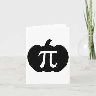 Tarjeta Calabaza Pi Pie Math Teacher Halloween Gracia Cris