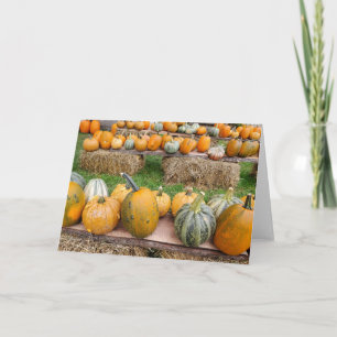 Tarjeta Calabazas