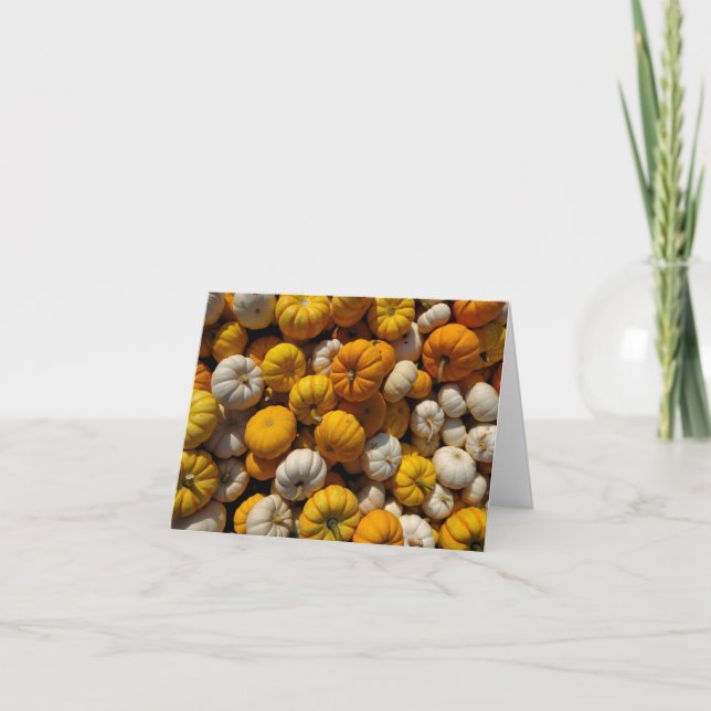 Tarjeta Calabazas (Anverso)