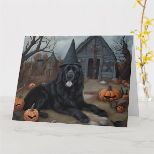Tarjeta Calabazas de Halloween espeluznantes de Terranova